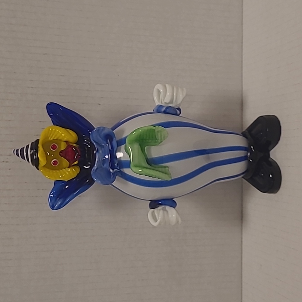 Vintage Blown Glass Clown